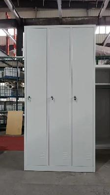 New Lockers Single Tier Lockers – 3-Door (L3-D1-F)