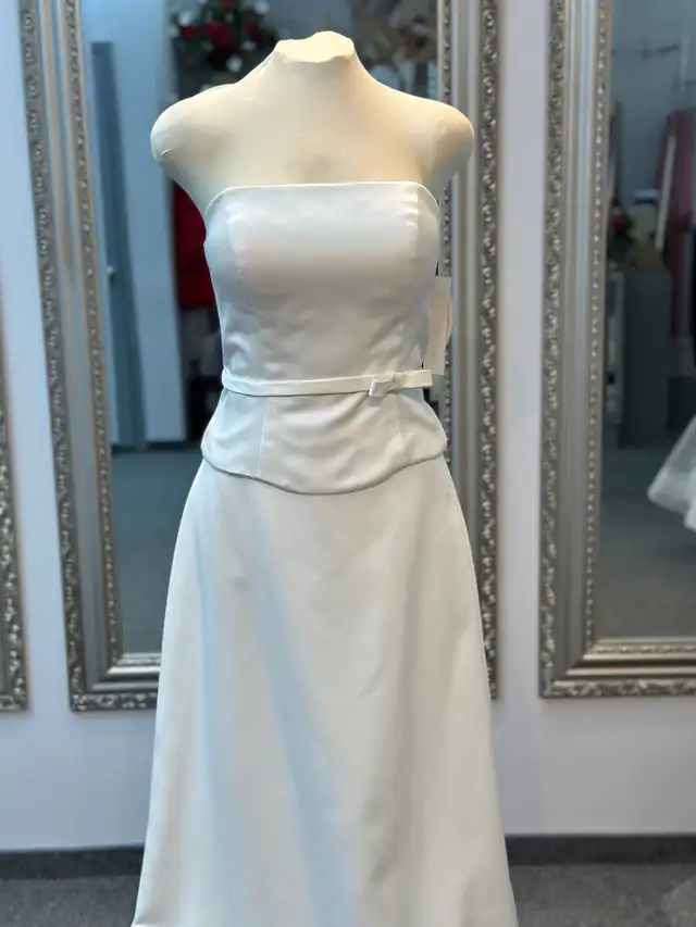 Satin Wedding Gown