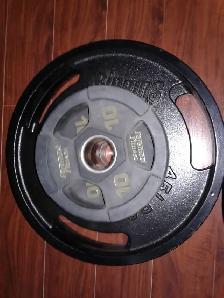 OLYMPIC WEIGHTS: 2× 45 LBS   2× 10 LBS FOR $150 TOTAL OR TRADE