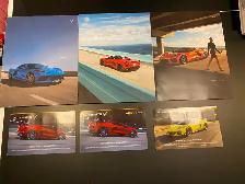 Corvette Brochure collection ,hard to find & prestige brochures