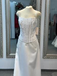 Corset Satin Wedding Gown
