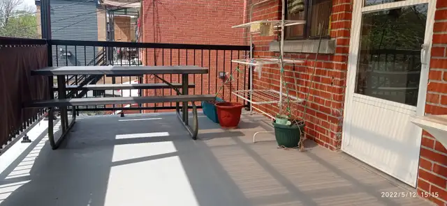 Big room for short term rental, Close metro Monk, All included. - Photo 9