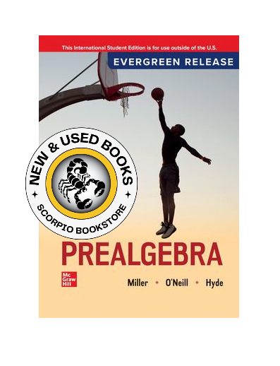 Prealgebra 2025 Release by Julie Miller 9781265166892