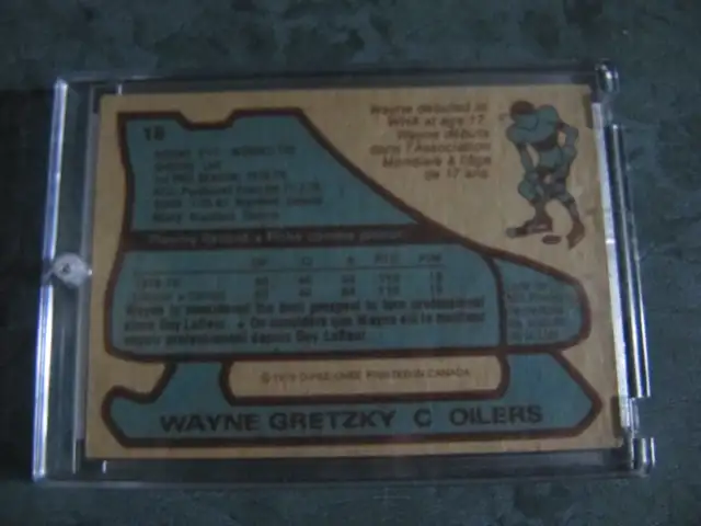 Wayne Gretzky C Oilers Authentic 1979 O-Pee-Chee Rookie Card - Photo 6