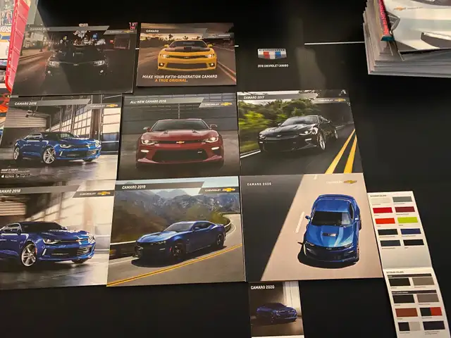 Chevrolet Camaro Brochure collection 2015-2020, ZL1 & Z28 inside