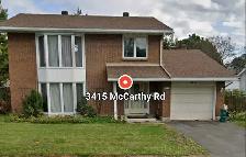 Room for rent close to Carleton U, One bus to uOttawa