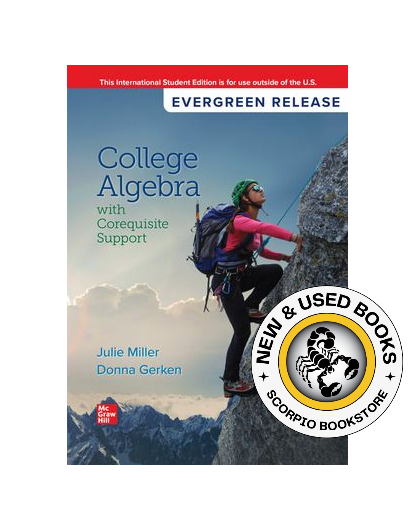 College Algebra with Corequisite Support 2026 9781265356149