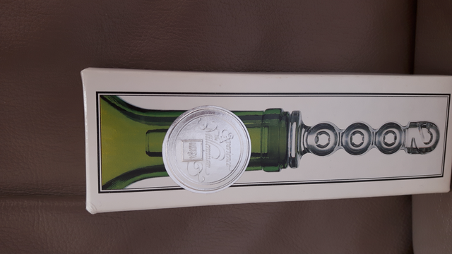 BOUCHON NEUF CRYSTAL MIKASA, 6'HAUT DE BOUTEILLE DE VIN: $10.00 - Photo 3