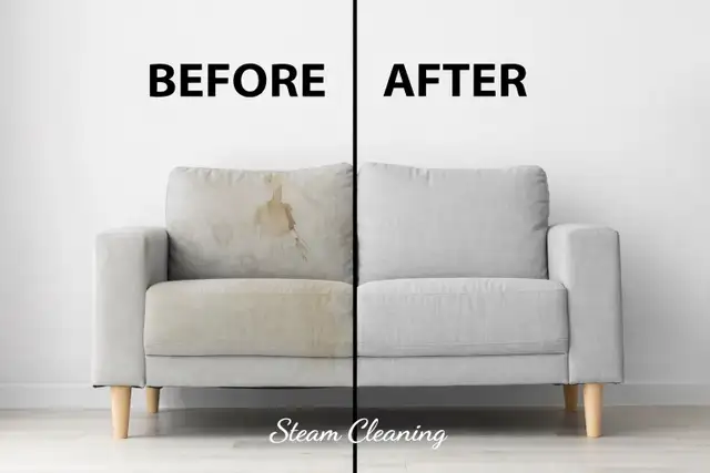 Sofa steam cleaning for sale - Photo 5