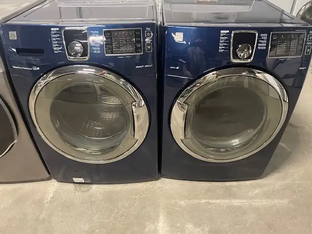 Laveuse sécheuse frontales bleues Kenmore (remis à neuf)