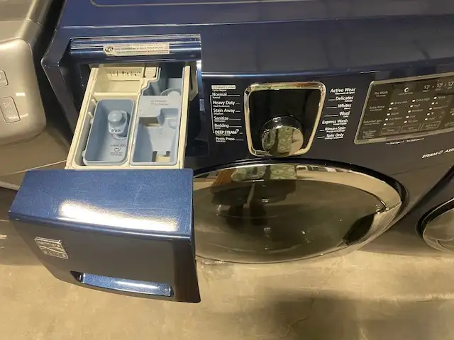 Laveuse sécheuse frontales bleues Kenmore (remis à neuf) - Photo 2