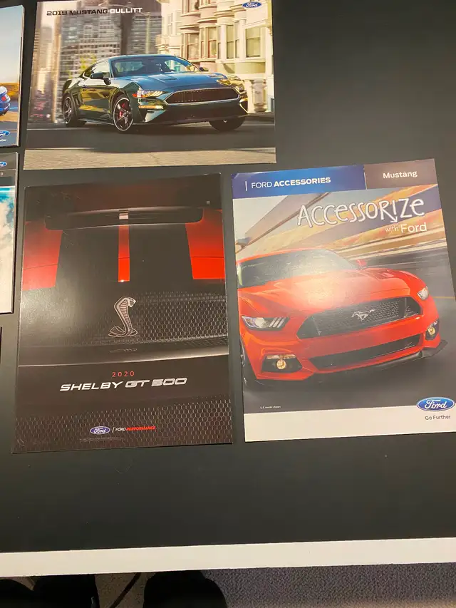 Mustang Shelby GT 350 GT 500 Bullitt, brochure collection - Photo 2