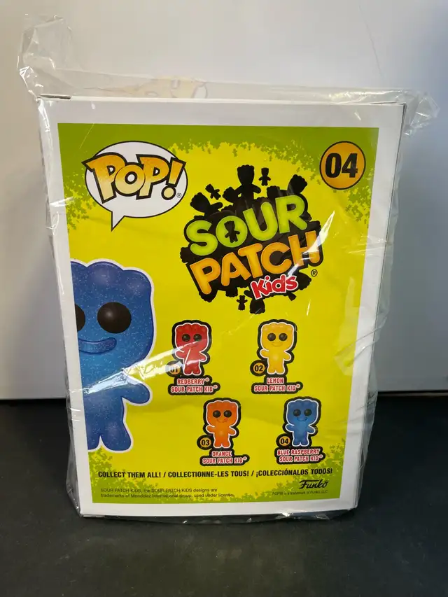 FUNKO POP 04 SOUR PATCH KIDS BLUE RASPBERRY - Photo 2