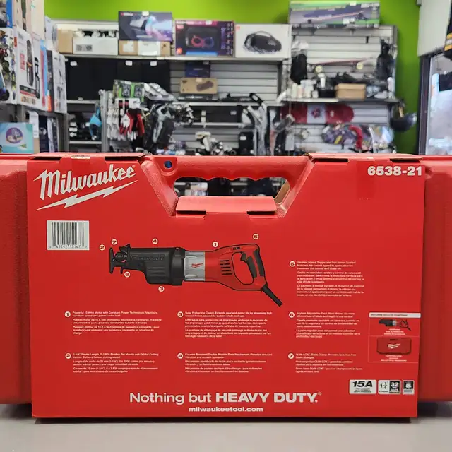 Milwaukee  Super Sawzall 6538-21 - BRAND NEW - Photo 2
