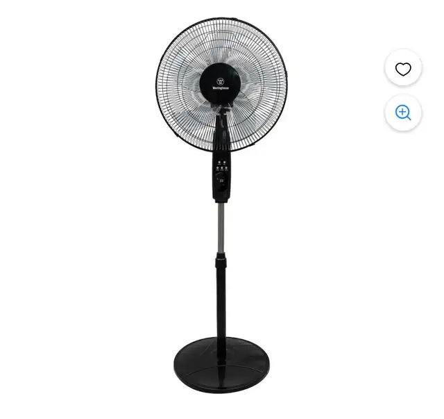 Westinghouse 18" Pedestal Fan - Photo 2