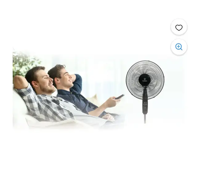 Westinghouse 18" Pedestal Fan - Photo 3