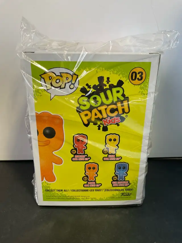 FUNKO POP 03 SOUR PATCH KIDS ORANGE SOUR - Photo 2