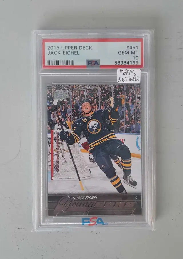 2015 Upper Deck Jack Eichel #451 (31617682)