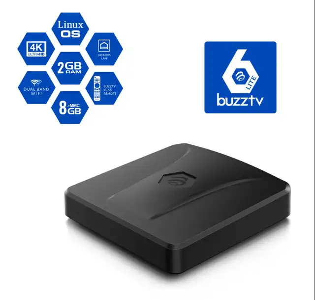 Buzz TV L1 Linux Player 2GB | 8GB WiFi Streaming Box - Photo 3