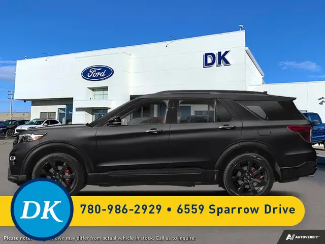 2024 Ford Explorer ST w/Leather, Moonroof, Tech Pkg!