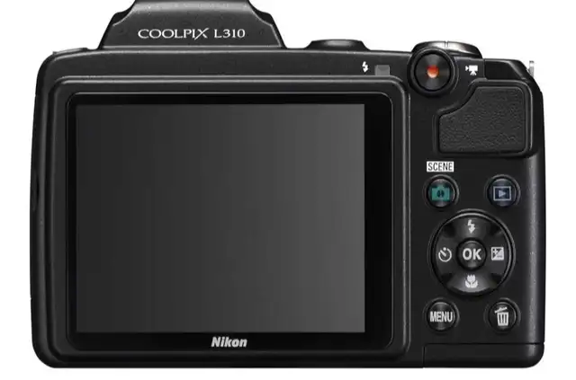 Used Nikon Coolpix L310 Digital Camera - Photo 2