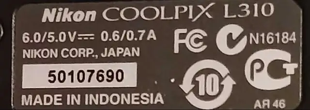 Used Nikon Coolpix L310 Digital Camera - Photo 4