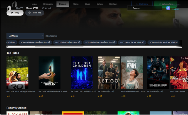 IPTV Service Canada – 145,000  Channels – $15/Month – Free Trial