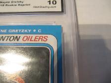 Wayne Gretzky C 1979 OPC #18 Rookie Reprint Card GMA Graded 10 - Photo 3