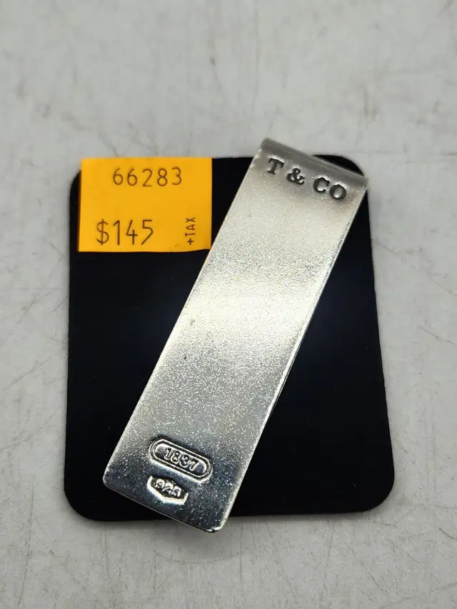 Tiffany & Co. 1837 .925 Sterling Silver Money Clip