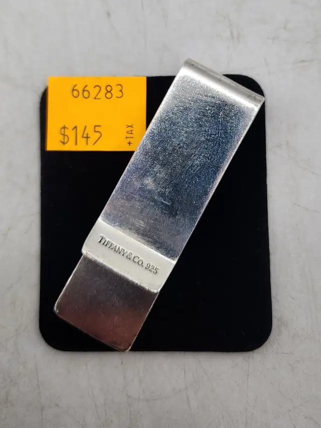 Tiffany & Co. 1837 .925 Sterling Silver Money Clip - Photo 3