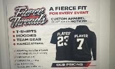 Custom apparel, t shirts hoodies and team apparel