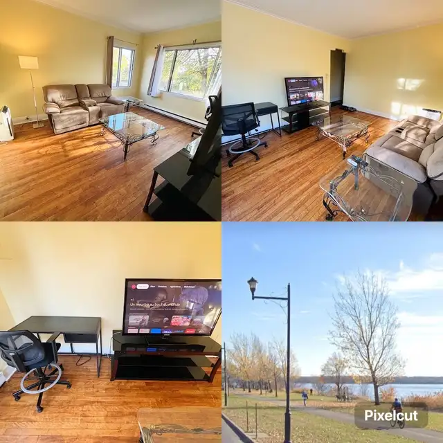 Apartment Rental 2 1/2 & 3 1/2 & 4 1/2 Fully Furnished RiverView