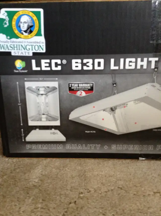 Sun system dual bulb indoor grow light - Photo 2