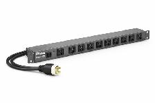 PANDUIT PDU P22B09M Basic PDU 30AMP 120 VOLT USED- GREY