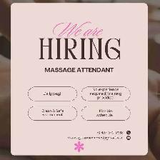 Hiring  Female Massage Attendants| Paid Daily!