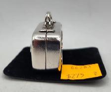 Tiffany & Co. .925 Sterling Silver Suitcase Pill Box - Photo 4