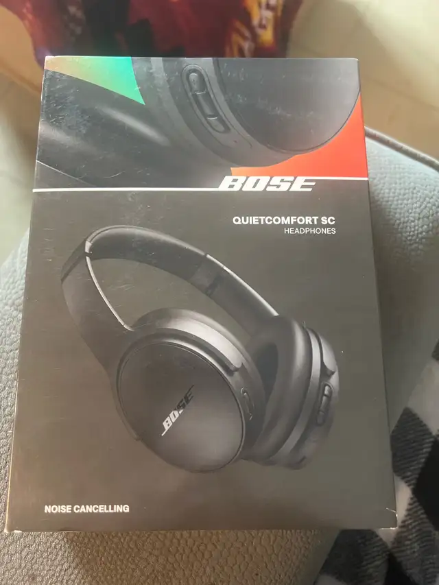 Bose quiet comfort SC headphones $250 obo