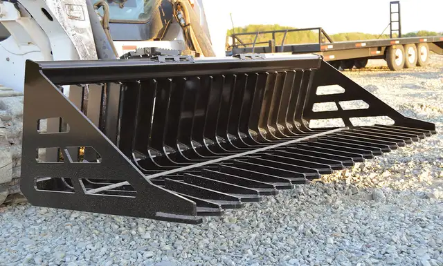 78" Skid Steer Stone Rock Bucket - Photo 2