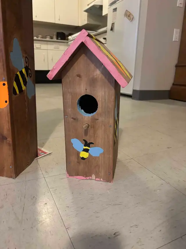homemade bird houses