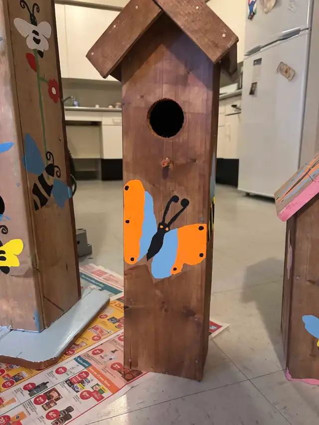 homemade bird houses - Photo 3