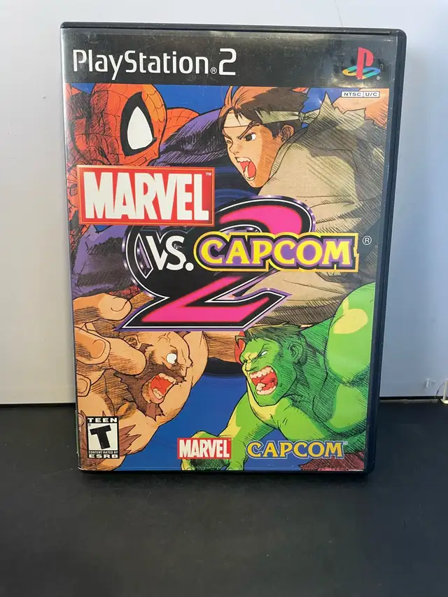 PS2 MARVEL VS CAPCOM 2