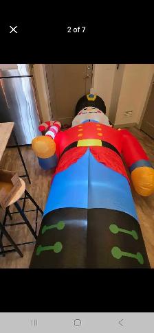 16ft Christmas Nutcracker blowup