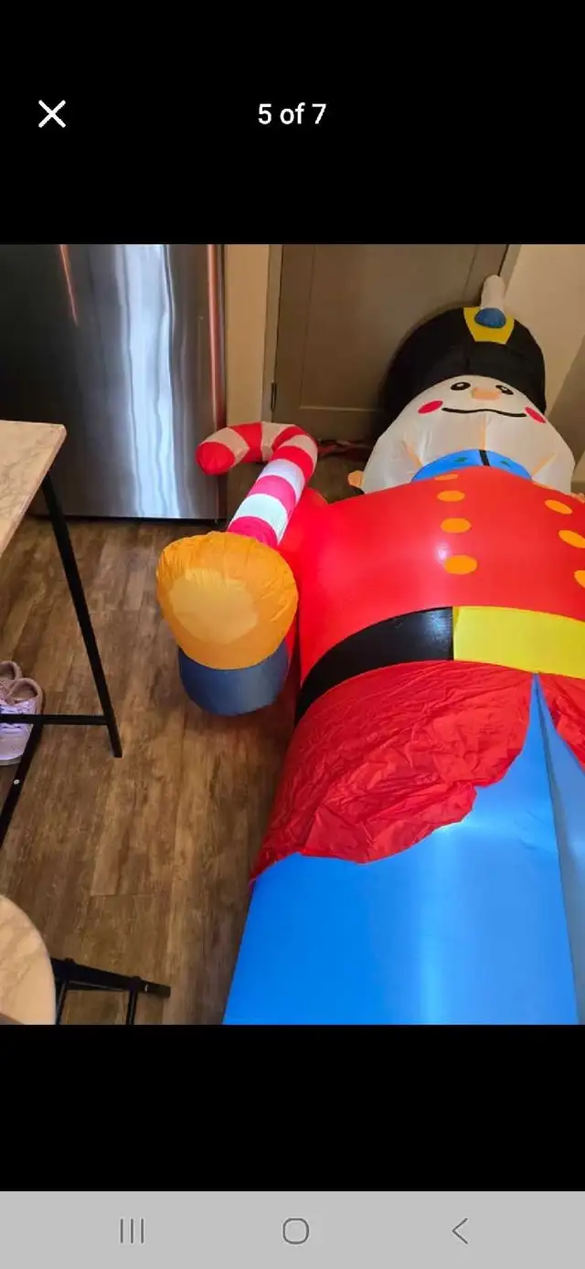 16ft Christmas Nutcracker blowup - Photo 5