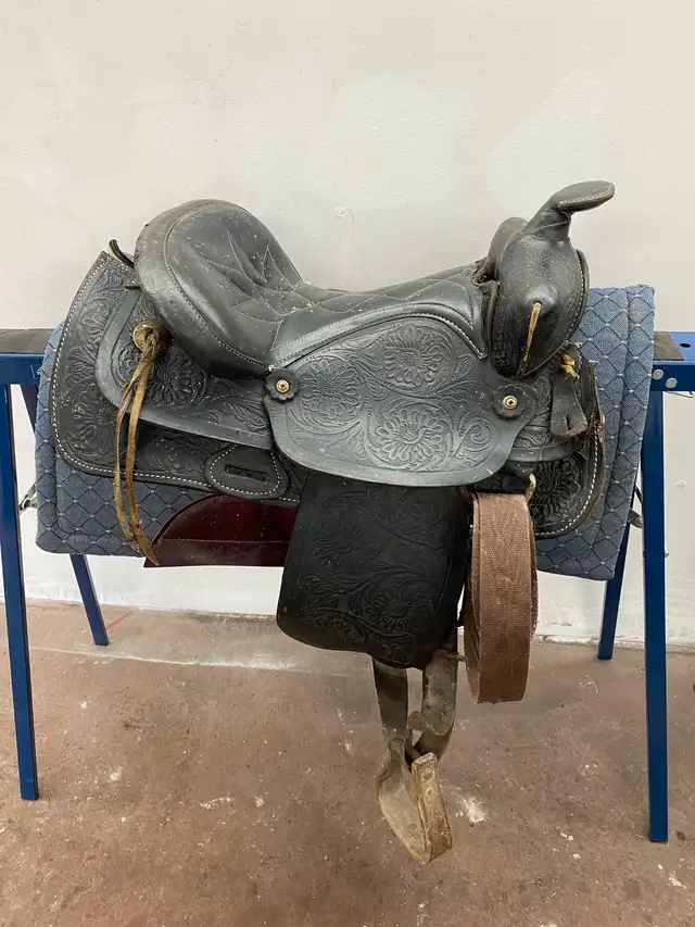 14" western saddle - Photo 2