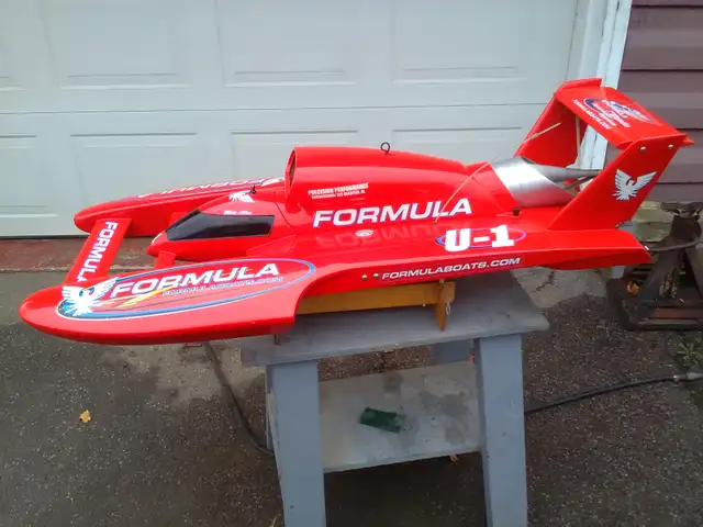 Remote Control Hydroplane Race Boat - 1/5 Scale