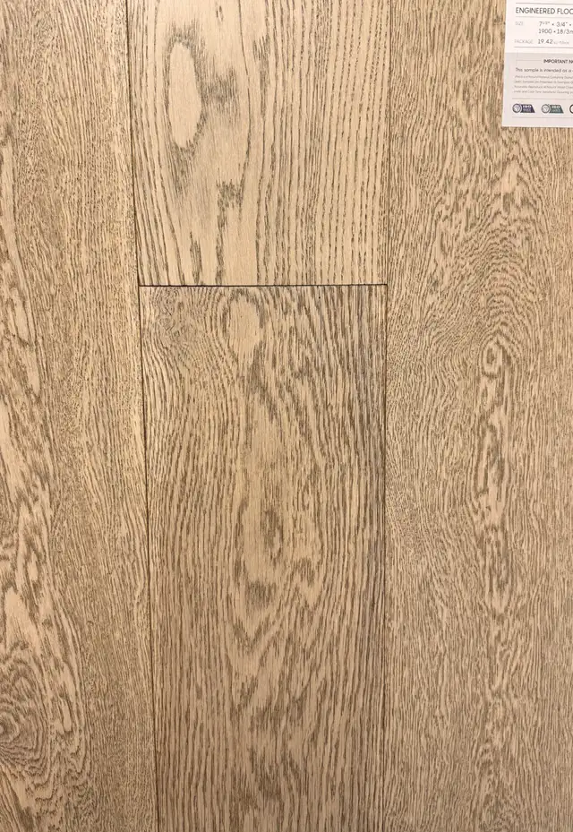 CLEARANCE $3.99/sqft – European Oak Engineered Hardwood Flooring