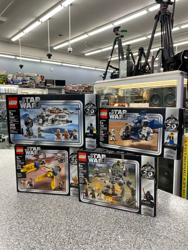 Star Wars 20 Years Lego Sets (BNIB)