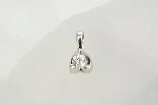 14K CANADIAN DIAMOND .10CT PENDANT