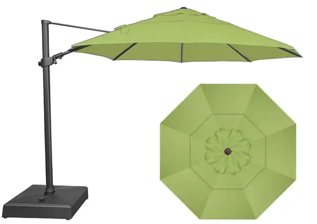 FIRE SALE - Green Garden Umbrella Parasol de Patio Vert 10 pieds - Photo 3