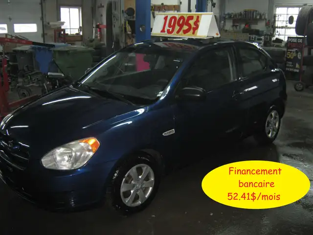 2009 Hyundai Accent L PETIT BUDGET !!